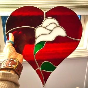 Stained Glass Heart